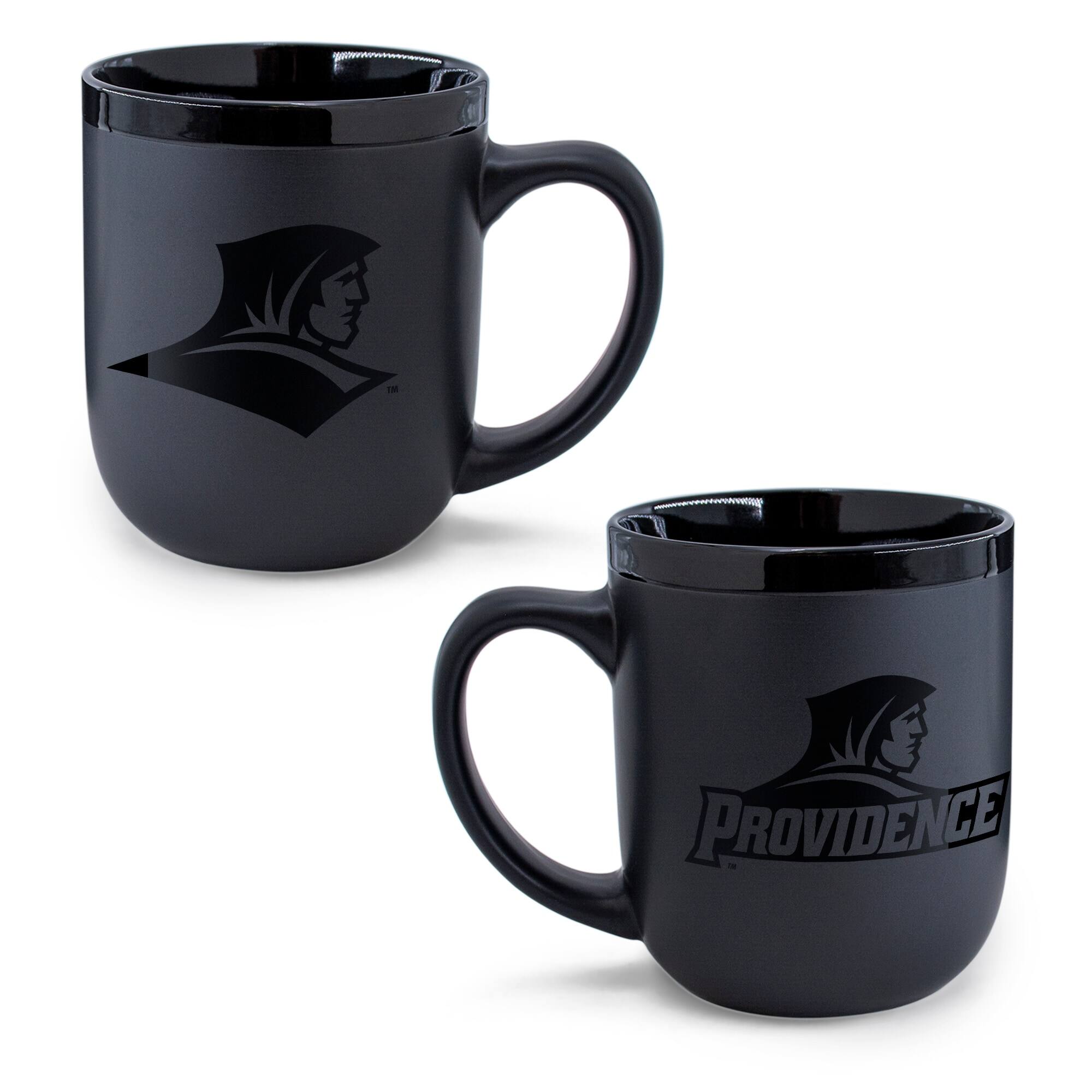 Front. WinCraft - Providence Friars 17oz. Ceramic Mug - Black.