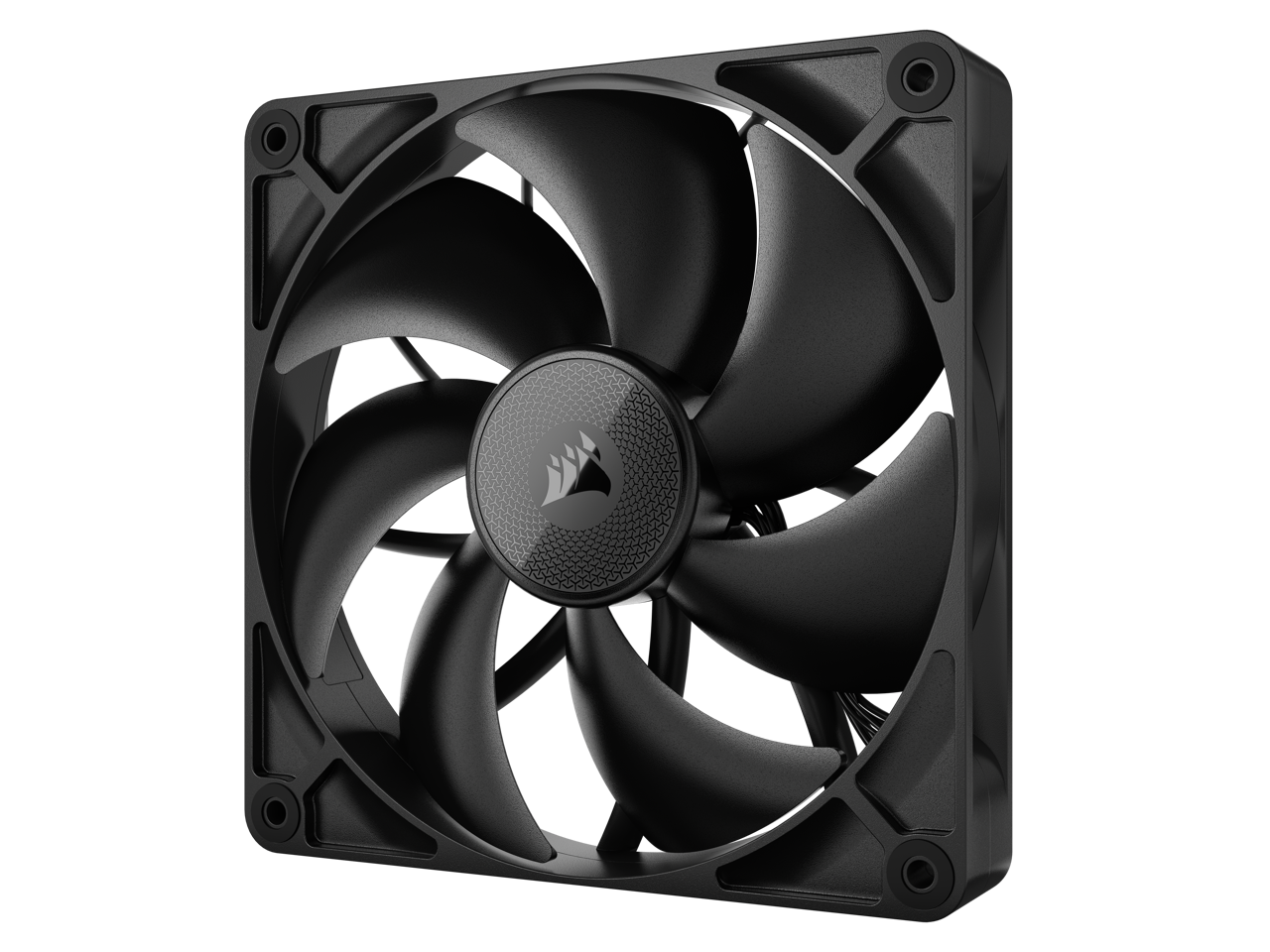 Alt View 3. CORSAIR - CORSAIR RX Series, iCUE LINK RX140, 140mm Fan, Single Pack - Black.