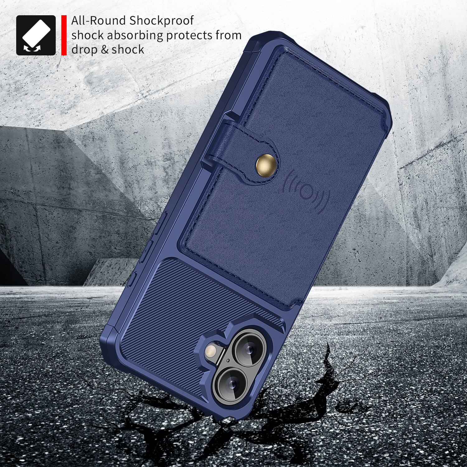 All-Round Shockproof shock absorbing protects from drop & shock