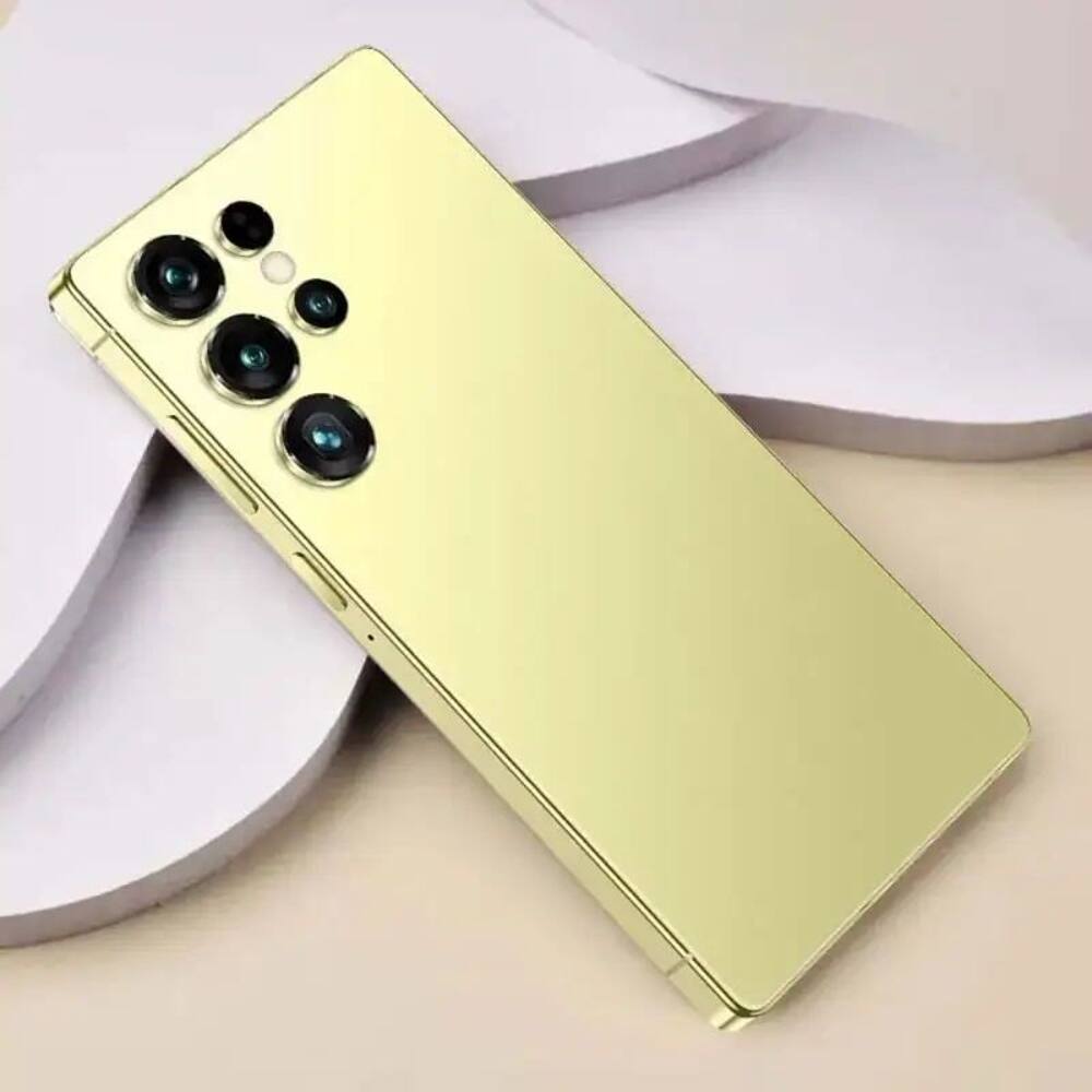 Left. Loheer - Loheer 8+256GB Unlocked Smartphone 6.8in HD Display 5G Dual SIM Phone Built in Pen 6000mAh Battery Yellow - Yellow.