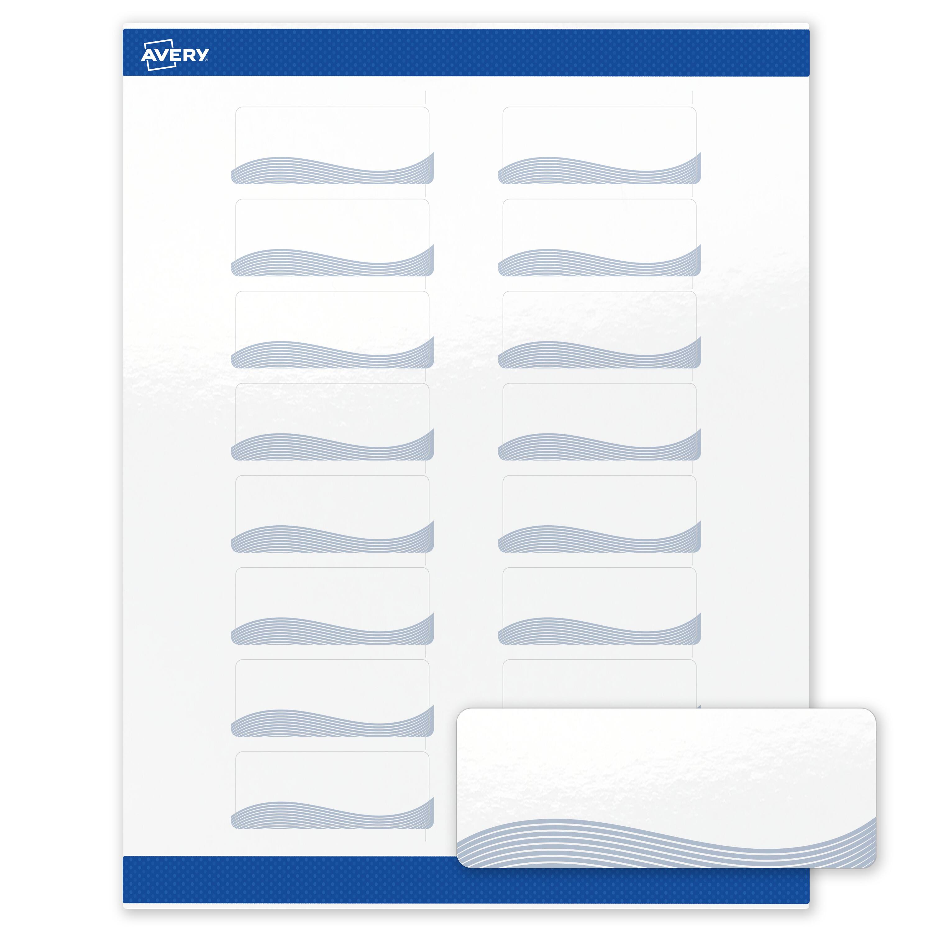 Avery Rectangle Address Labels, Colorful Design, 1