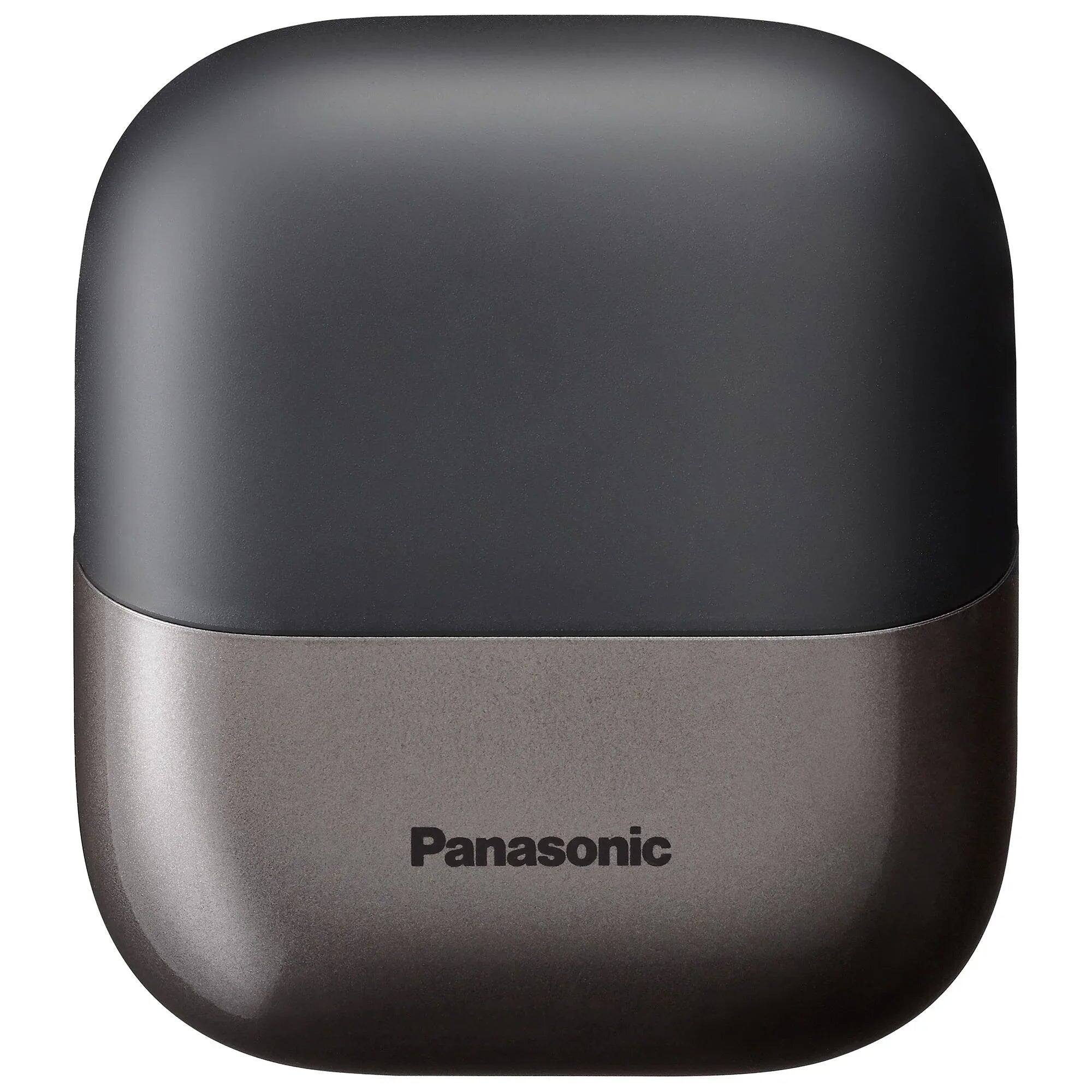 Alt View 5. Panasonic - Swipe Right Electric Travel Shaver for Men - Black.