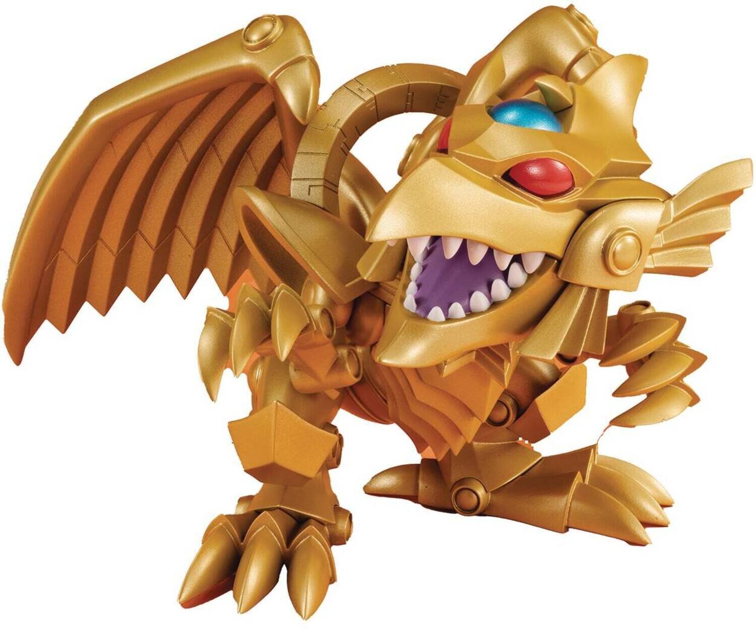 Front. Bandai - Megahouse - Yu-Gi-Oh! Duel Monsters - Megatoon - The Winged Dragon of Ra - Collectibles - Multicolor.