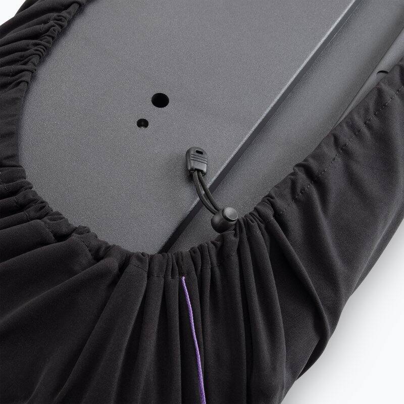 Angle. On Stage Stands - On-Stage Keyboard Dust Cover for 61 or 76 Key Keyboards, Black - Black.