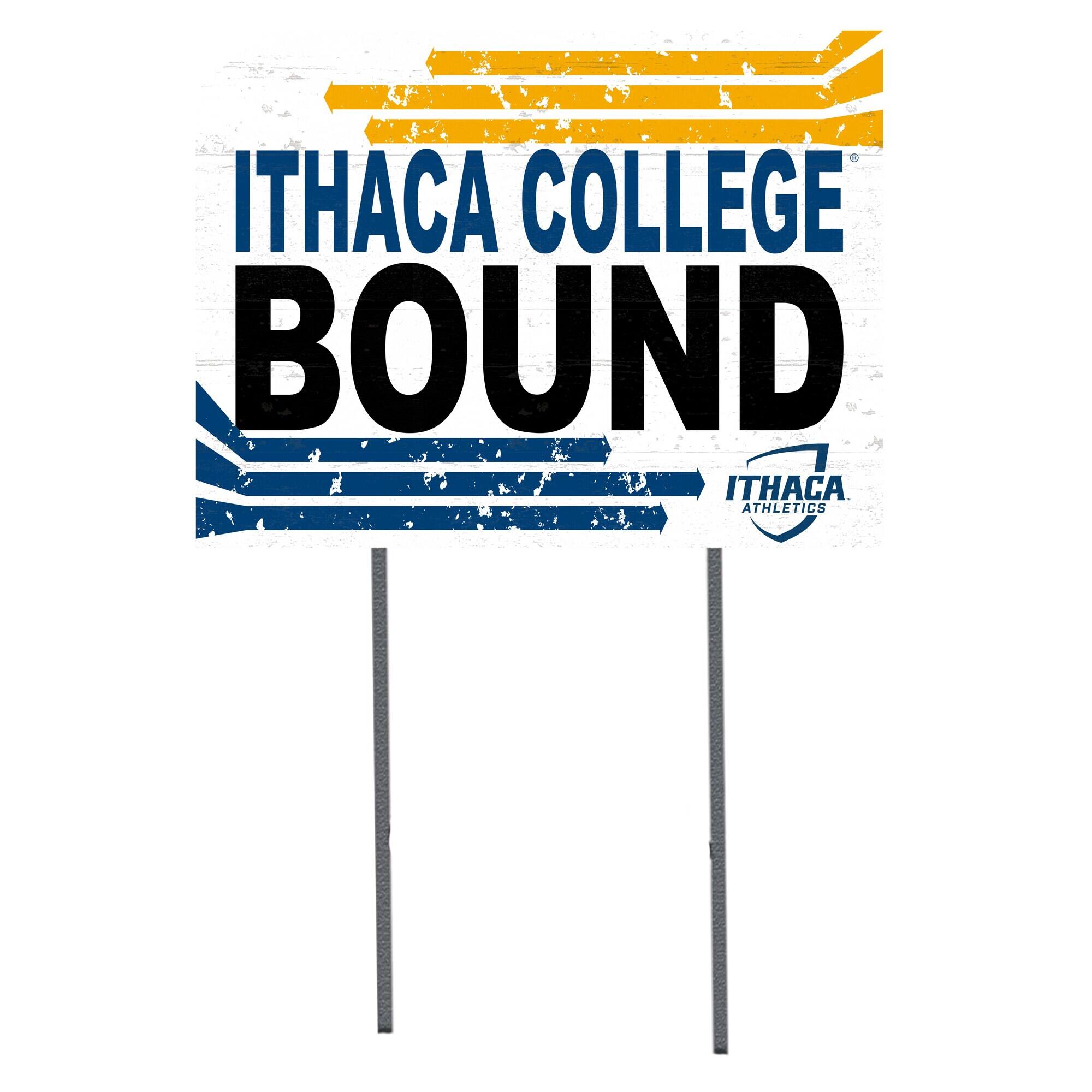 Ithaca College Bombers 18" x 24" Team Yard Sign