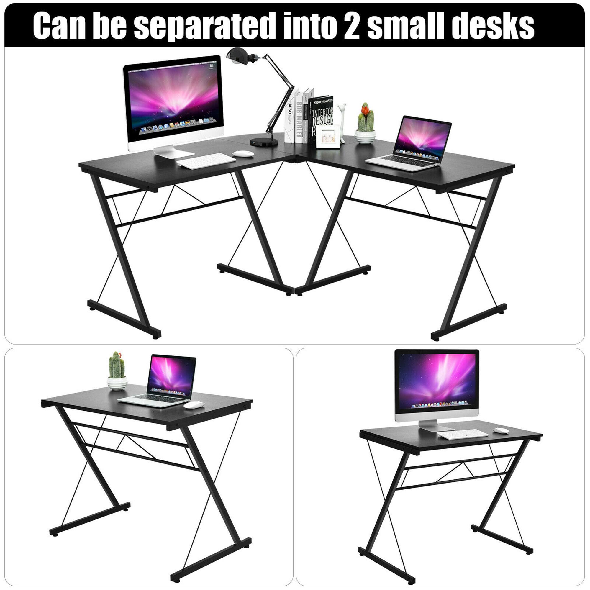 Can be separated into 2 small desks