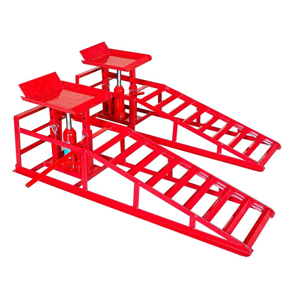Alt View 4. Ropilly - Ropilly Hydraulic Car Ramps 11000LBS Adjustable High Lift Oil Change Ramps.