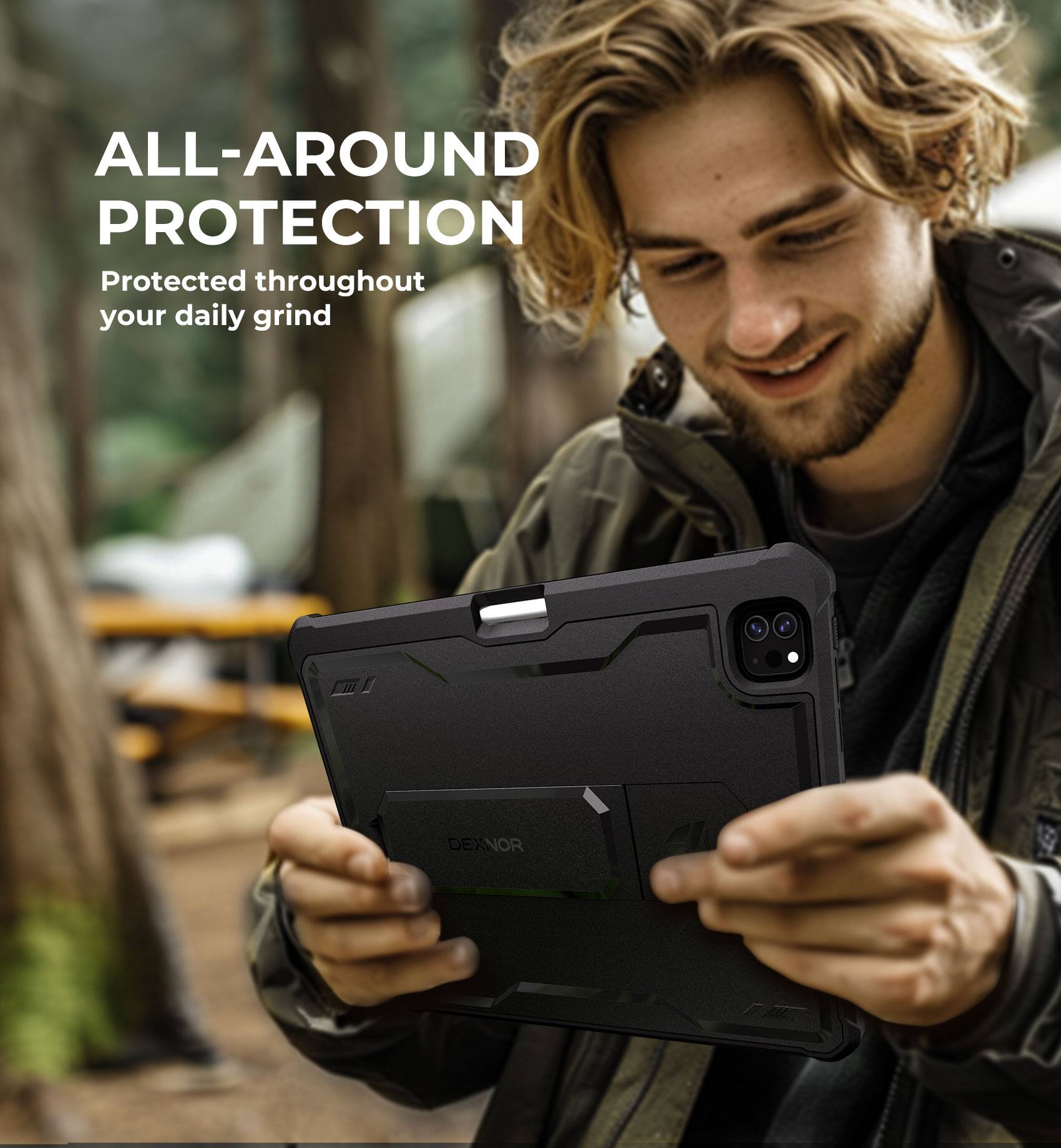 ALL-AROUND PROTECTION  
Protected throughout your daily grind  

DEXNOR