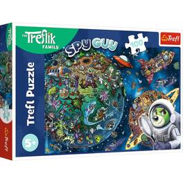 Trefl - Kids Treflik Family - Trefliks in Space 100 Piece Puzzle