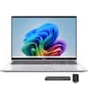 Front. ASUS - ASUS Vivobook 16" Laptop,Snapdragon X X126100,16GB RAM,1TB SSD+1TB Dock Set,Qualcomm Adreno,Copilot,Win 11 Pro,Silver - Silver.