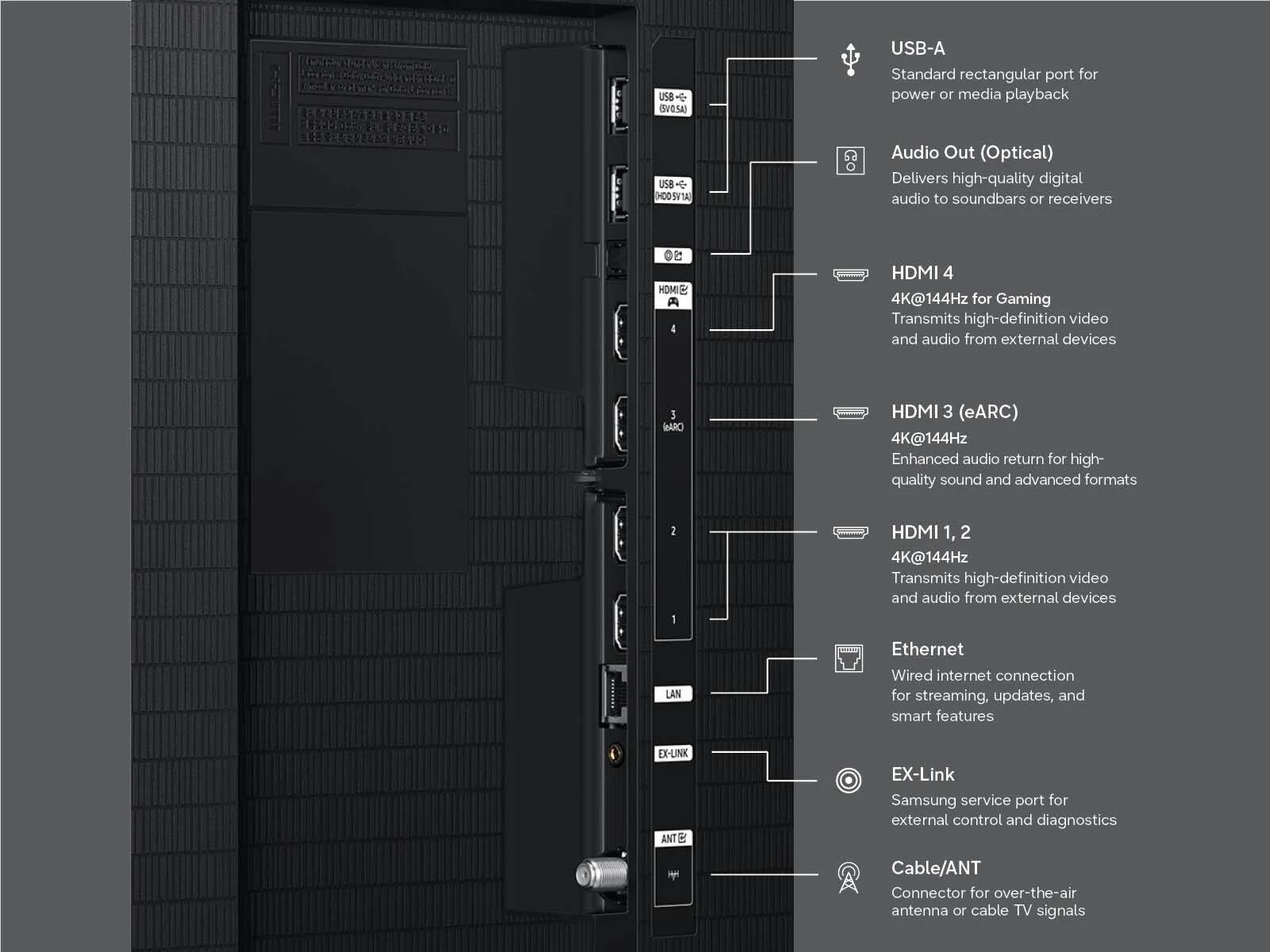 SAMSUNG - takasa Samsung QN98LS03HEFXZA 98