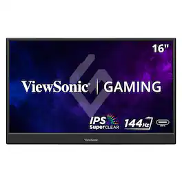 ViewSonic - Refurbished Excellent - VX1654 16" 1080p Portable IPS Gaming Monitor w/ 144Hz (CR) - Black