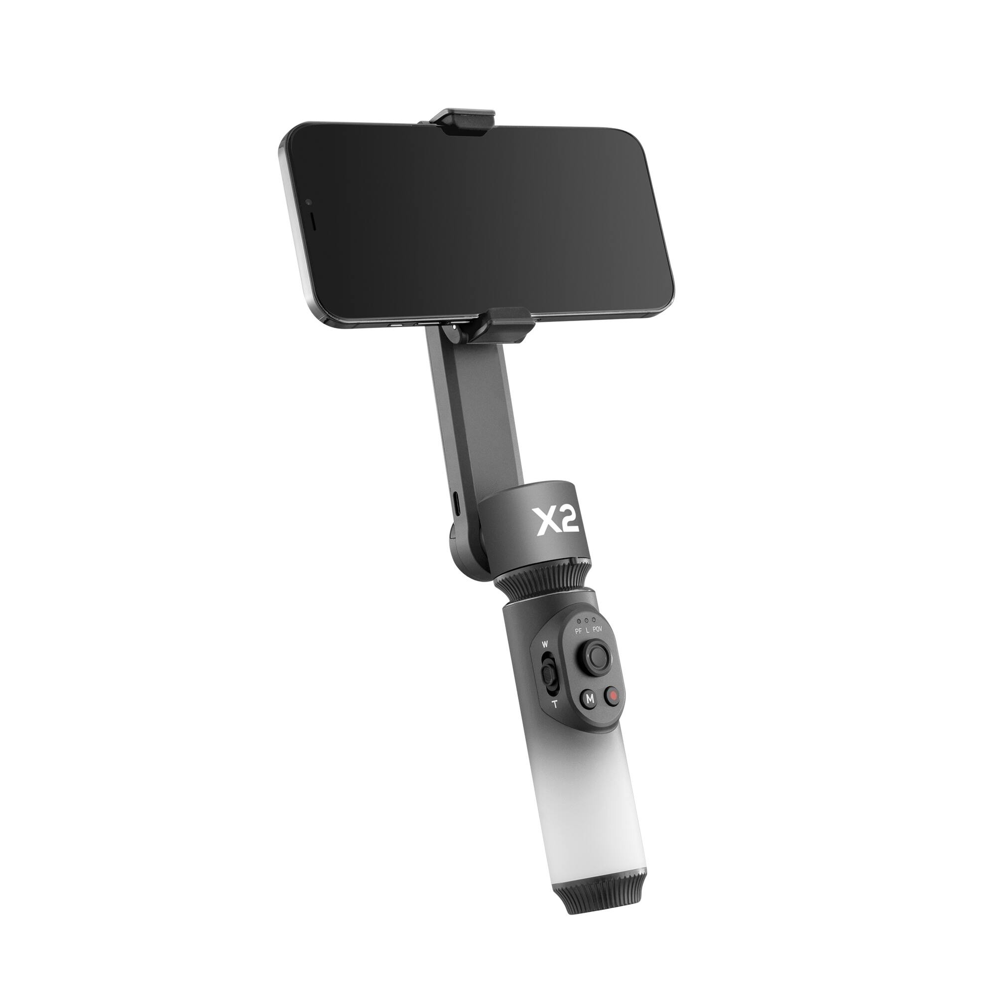 Alt View 12. Zhiyun - SMOOTH X2 2-Axis Smartphone Gimbal w/Extendable Sections.