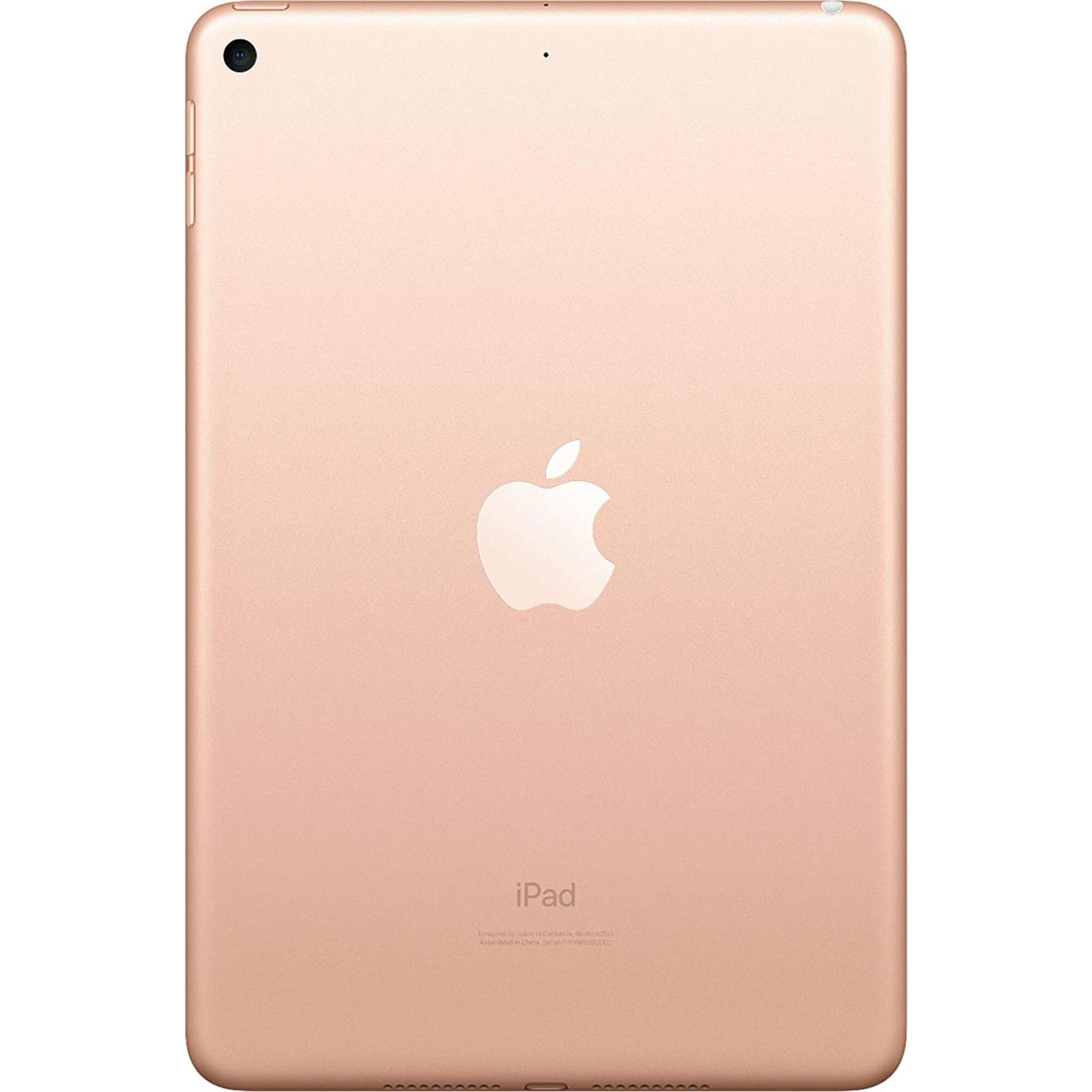 Alt View 12. Apple - Certified Refurbished 7.9-Inch iPad Mini (5th Generation) (2019) Wi-Fi + Cellular - 64GB - Gold.