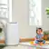 Alt View 3. LG - 300 Sq. Ft. 7,300 BTU DOE Smart Portable Air Conditioner - White.