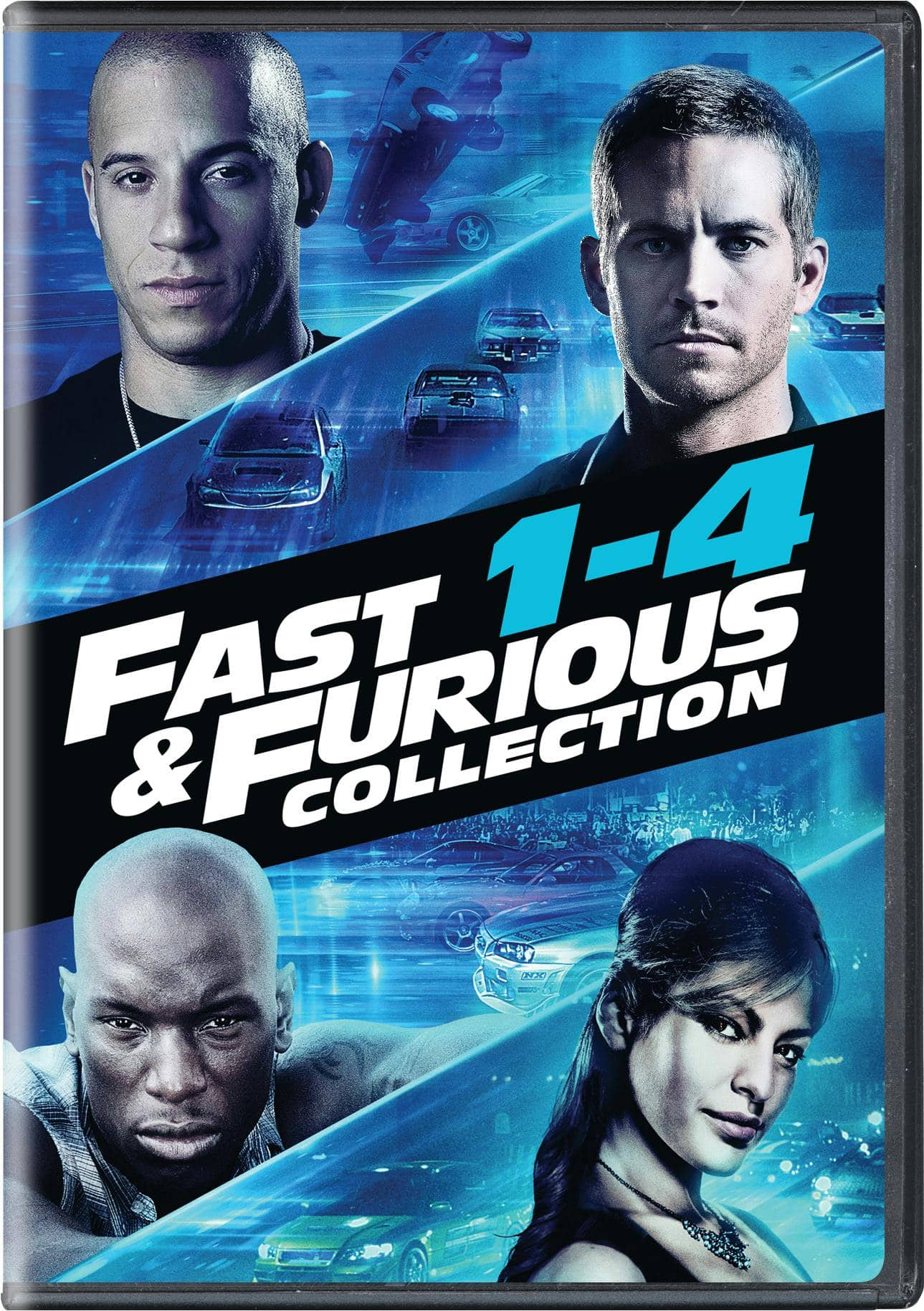 Fast & Furious Collection 1-4 (DVD Set) [DVD]