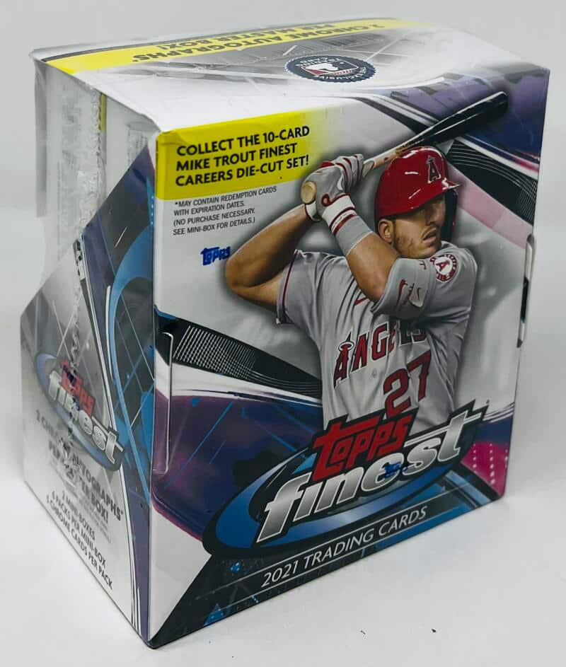 2021 Topps Finest Baseball Master Hobby Box
