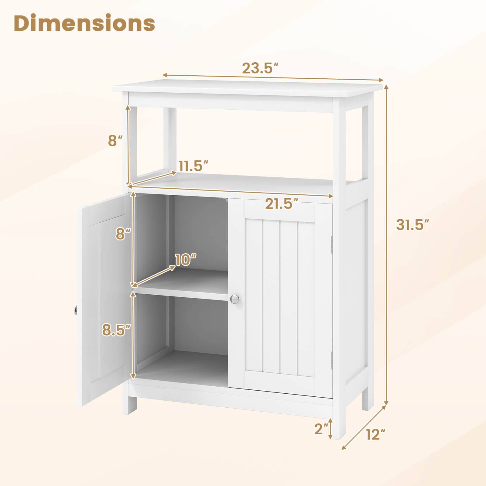 Dimensions: 23.5" x 8" x 11.5" x 8" x 21.5" x 31.5" x 10" x 8.5" x 2" x 12".