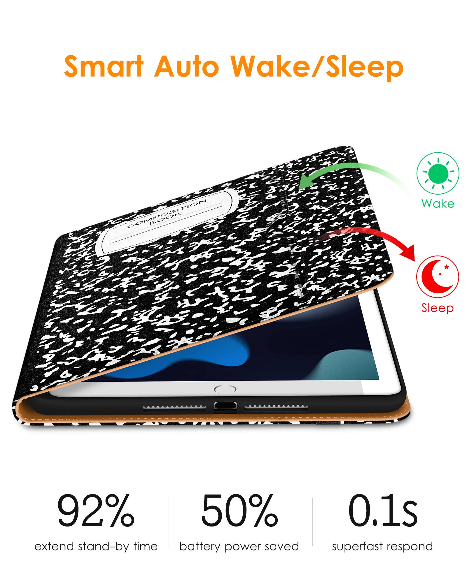 Smart Auto Wake/Sleep

- 92% extend stand-by time
- 50% battery power saved
- 0.1s superfast respond

Wake
Sleep