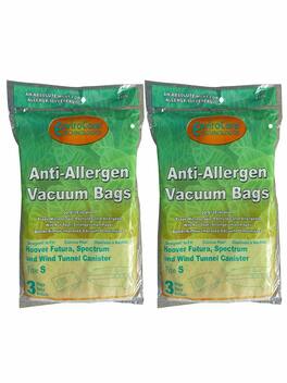 EnviroCare - Vacuum Bags for Vacuum Part #A109 6 Pack