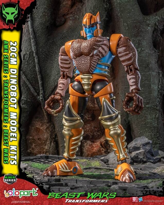 AMK 20CM 00 SERIES TRANSFORMERS DINOBOT 00 MODEL BEAST WARS KITS AMK SERIES solopart's BEAST WARS ALLANDS FACTURES MAYVERNENCHE - TRANSFORMERS