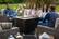 Alt View 12. Mr. Bar-B-Q - Outdoor Fire Pit with Steel Mantel - Black.