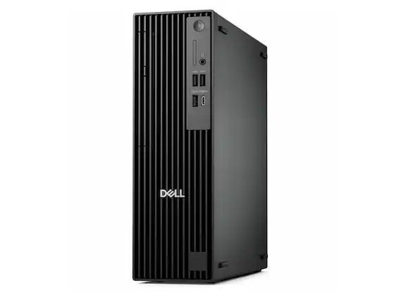 Front. Dell - Dell Pro Slim Plus QBS1250 - Intel Core Ultra 7 265, 16 GB, 512 GB SSD, Windows 11 Pro - Black.