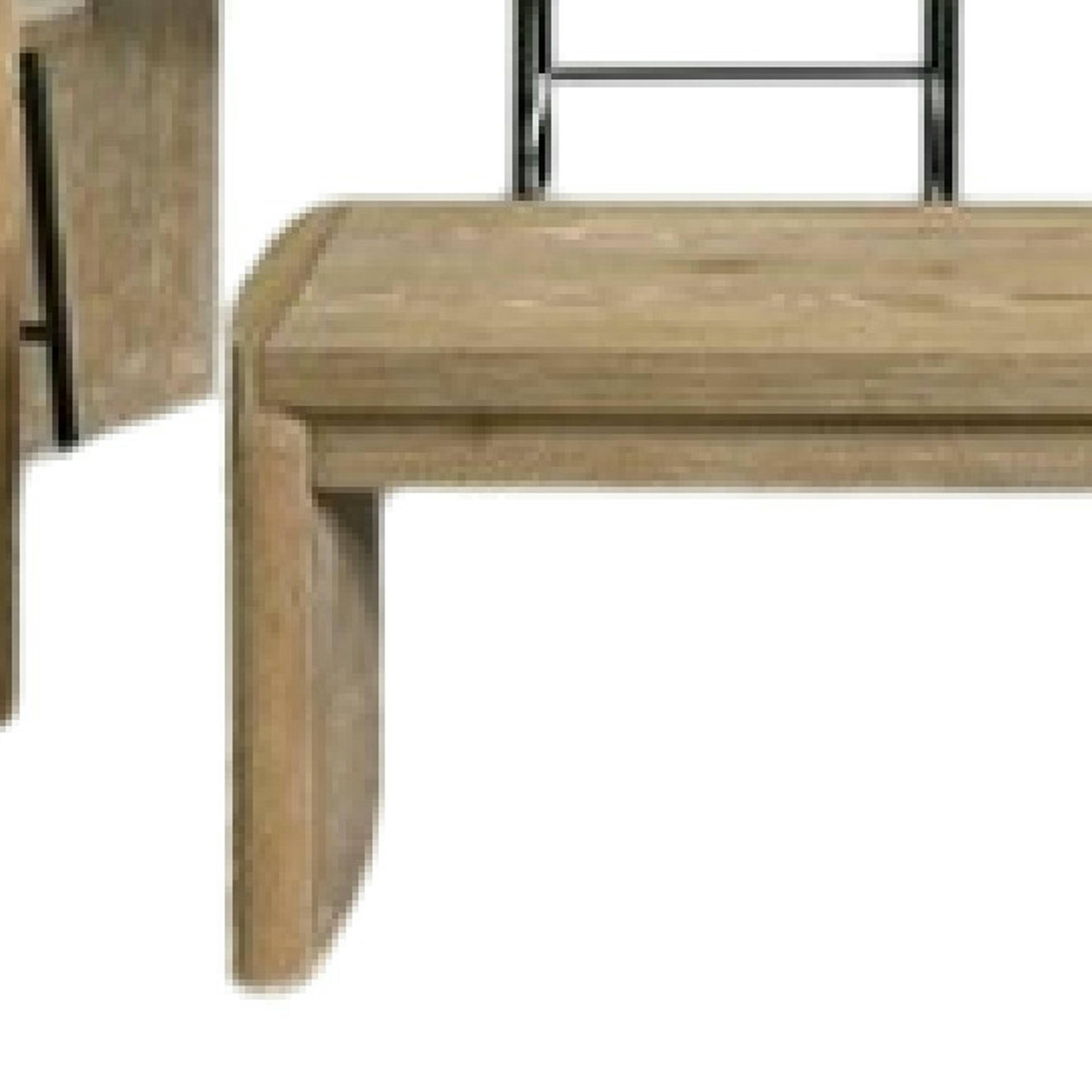 Alt View 3. Manhattan Lane - 7pc Extendable Dining Table Set, 6 Beige Chairs, Solid Wood Oak Brown - Oak, Brown, Beige, Black.