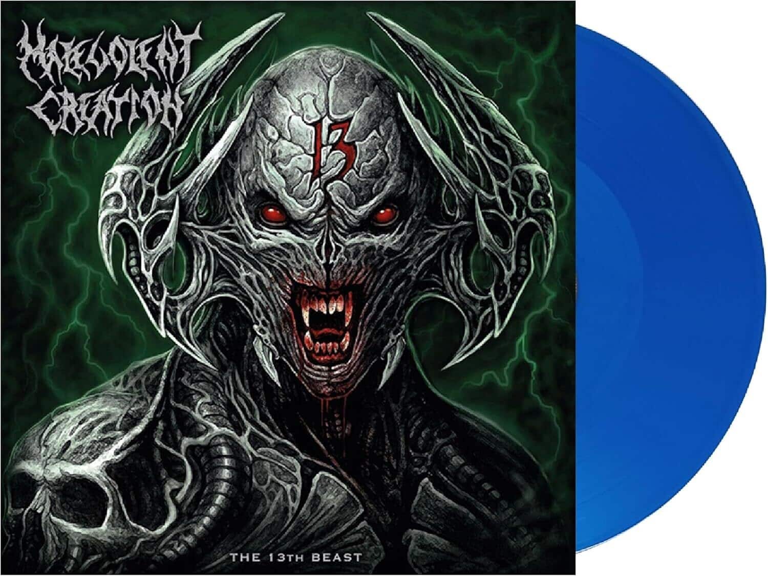 Malevolent Creation - 13th Beast - Blue Vinyl   - VINYL LP price history on PriceWatchPro