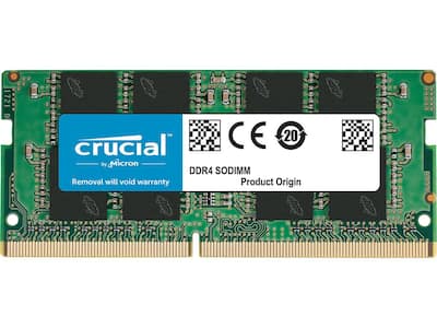 Crucial 32GB Single DDR4 3200 MT/s CL22 SODIMM 260 Pin Memory Crucial 32GB Single DDR4 3200 MT/s CL22 SODIMM 260 Pin Memory