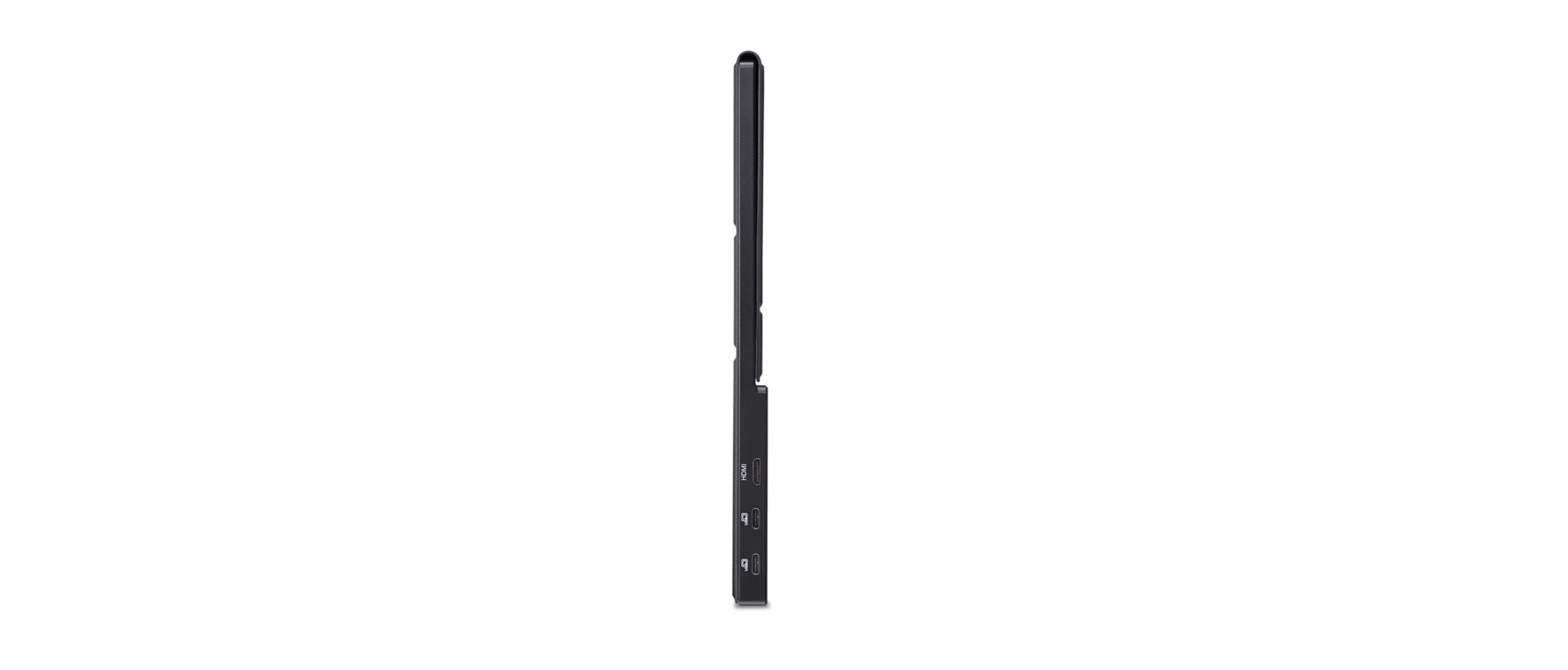 Back. Acer - PM161Q 15.6" Monitor 1920 x 1080 250 Nit 60 Hz 4 ms UM.ZP1AA.105 - Black.