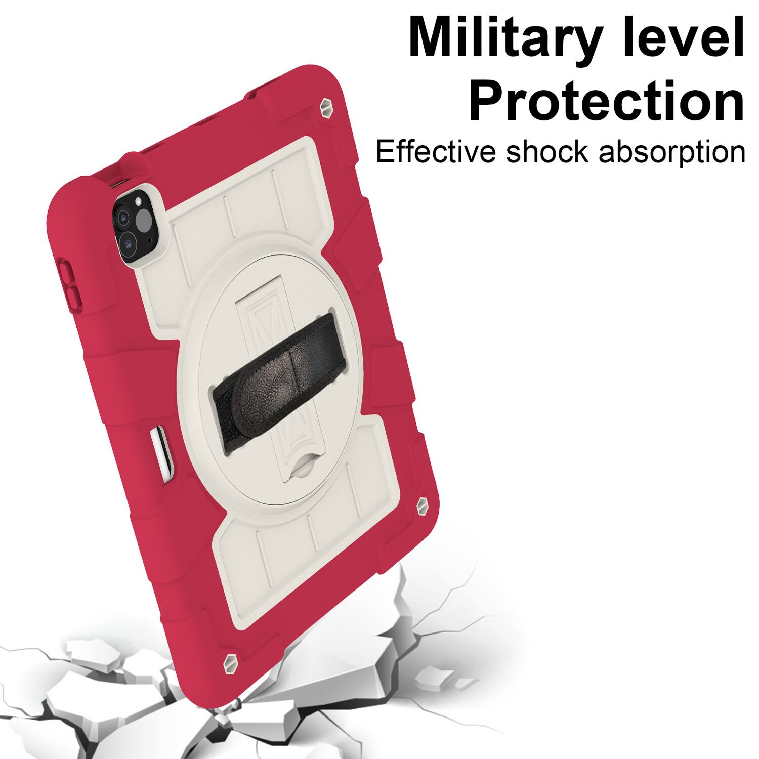Military level Protection  
Effective shock absorption