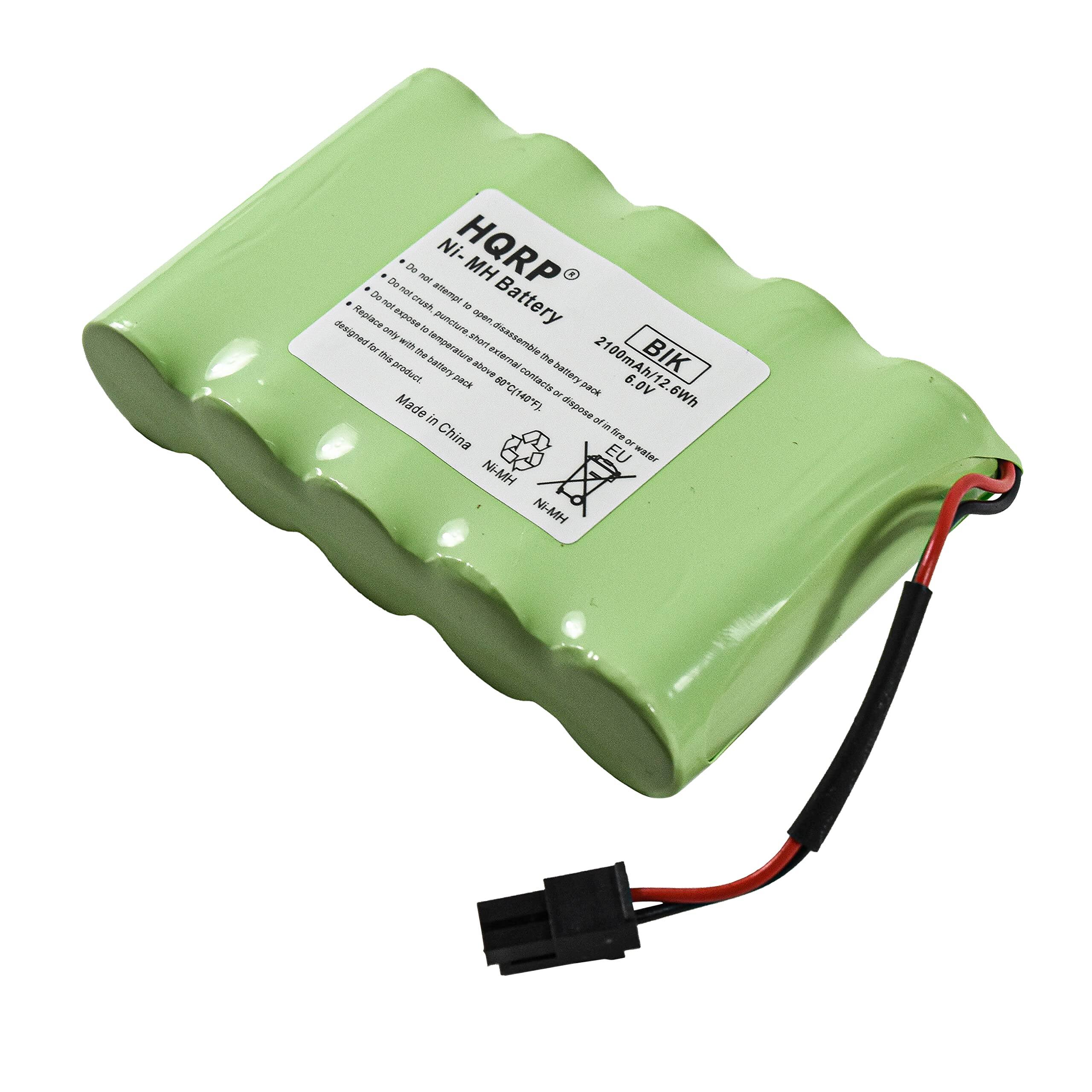 HQRP Backup Battery 6 V 2100 mAh NiMH for GE Interlogix Simon Xti