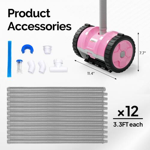 Product Accessories  
VINGLI  
7.7"  
11.4" x 12  
3.3FT each