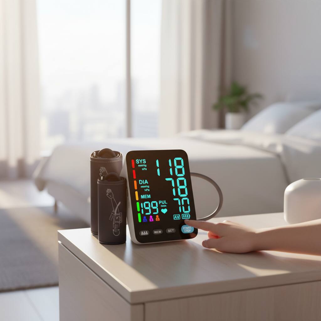 SYS 118  
DIA 78  
PUL 70  
AV 111  
MEM 199