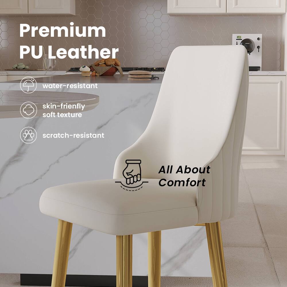 Premium PU Leather  
water-resistant  
skin-friendly soft texture  
scratch-resistant  
All About Comfort
