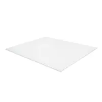 Floortex - Executive XXL Rectangular Polycarbonate Chair Mat for Hard Floor 48 x 118 inches - Clear - Front_Zoom