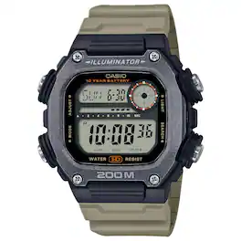 Casio - Men's Heavy-Duty Digital Sport Watch with Strap - DW-291HX-5AV - Beige