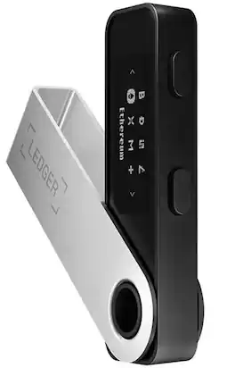 Ledger - Nano S Plus Crypto Hardware Wallet - Matte Black