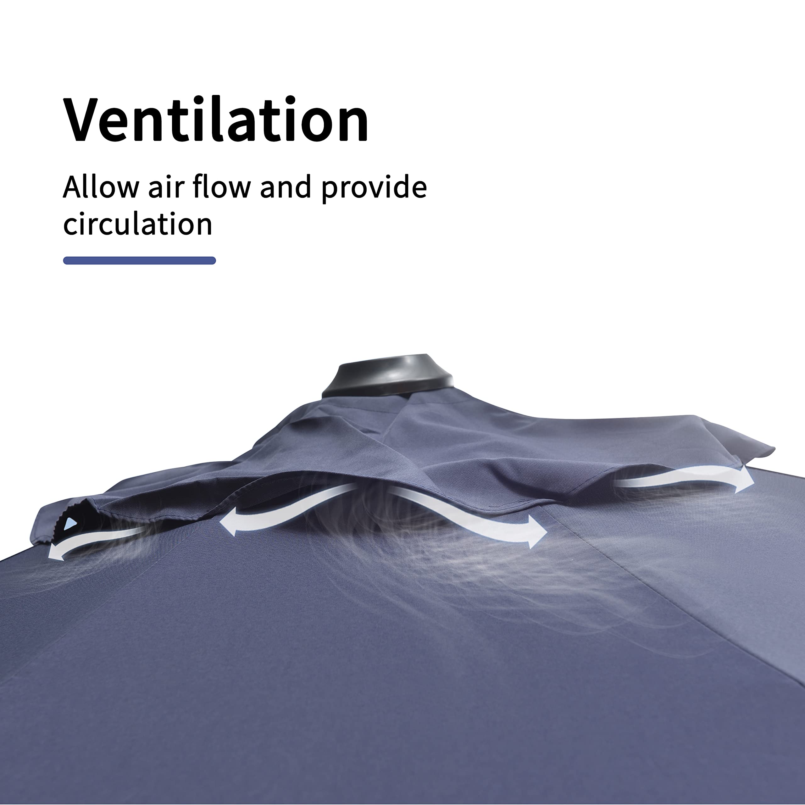 Ventilation  
Allow air flow and provide circulation