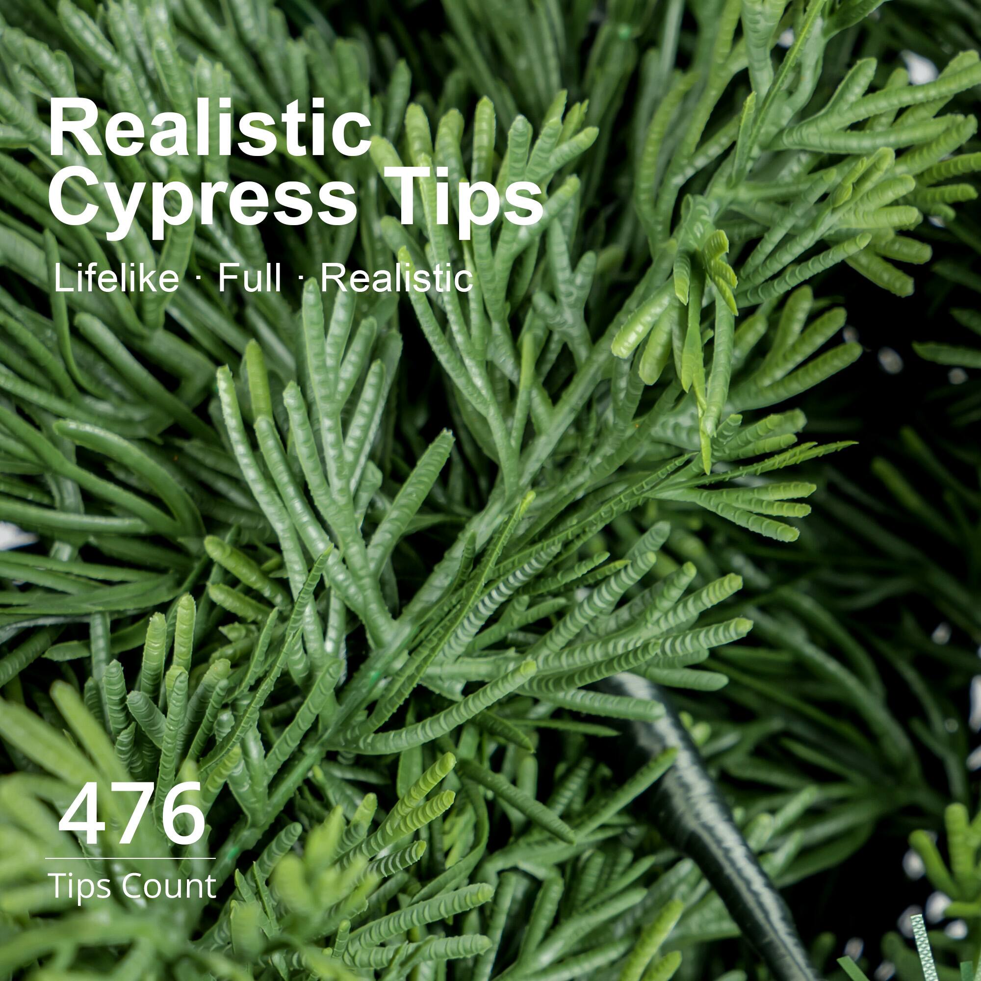 Realistic Cypress Tips  
Lifelike • Full • Realistic  
476 Tips Count