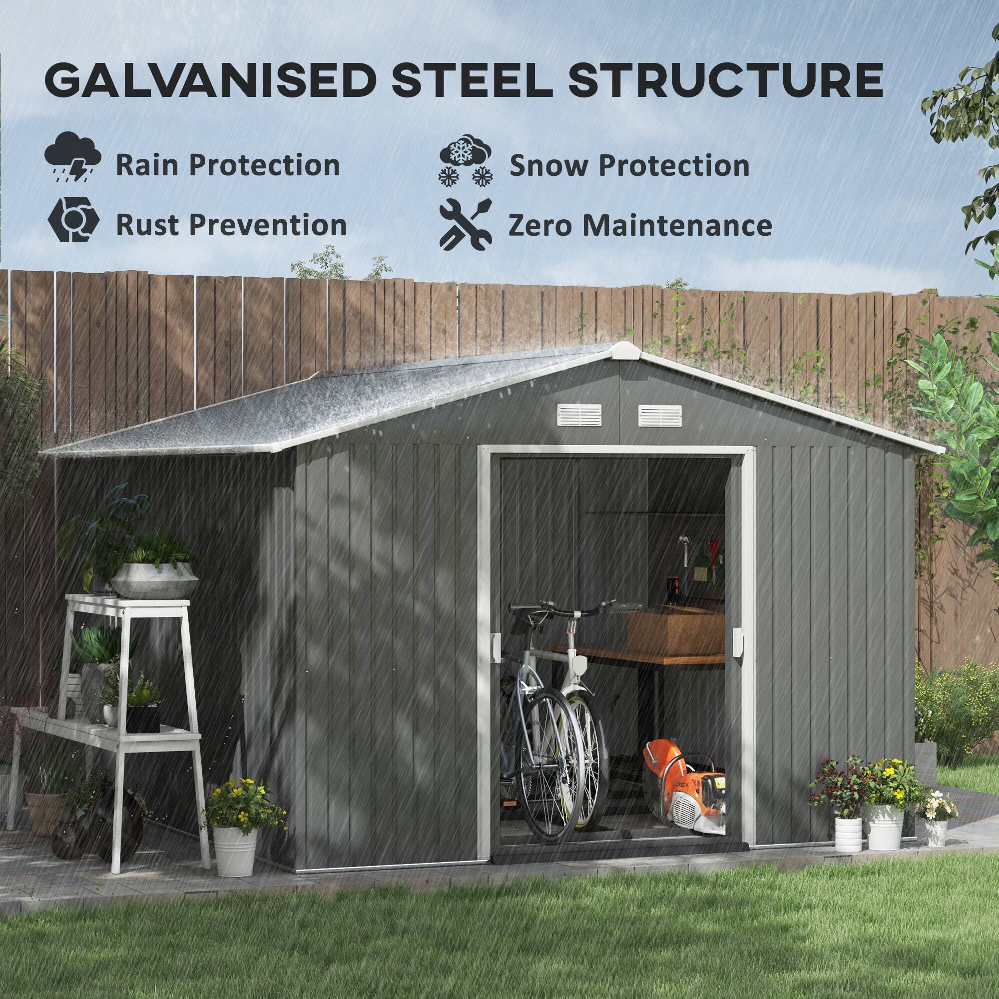 GALVANISED STEEL STRUCTURE
Rain Protection
Snow Protection
Rust Prevention
Zero Maintenance