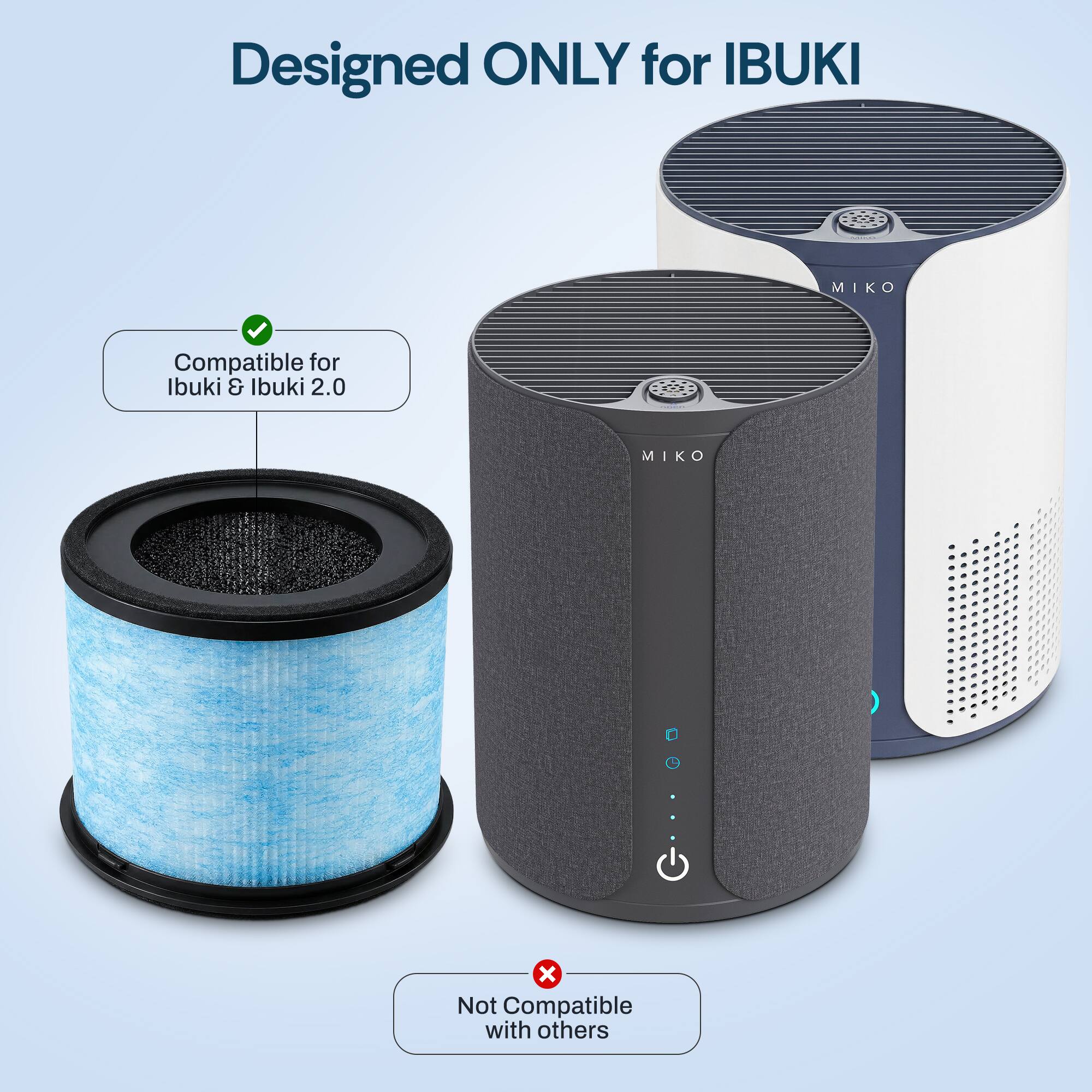 Designed ONLY for IBUKI MIKO

Compatible for Ibuki & Ibuki 2.0

Not Compatible with others