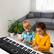 Alt View 1. Winado - 61 Key Electronic Keyboard Piano w/ Stand, Bench & Headphones, Set for Beginners.
