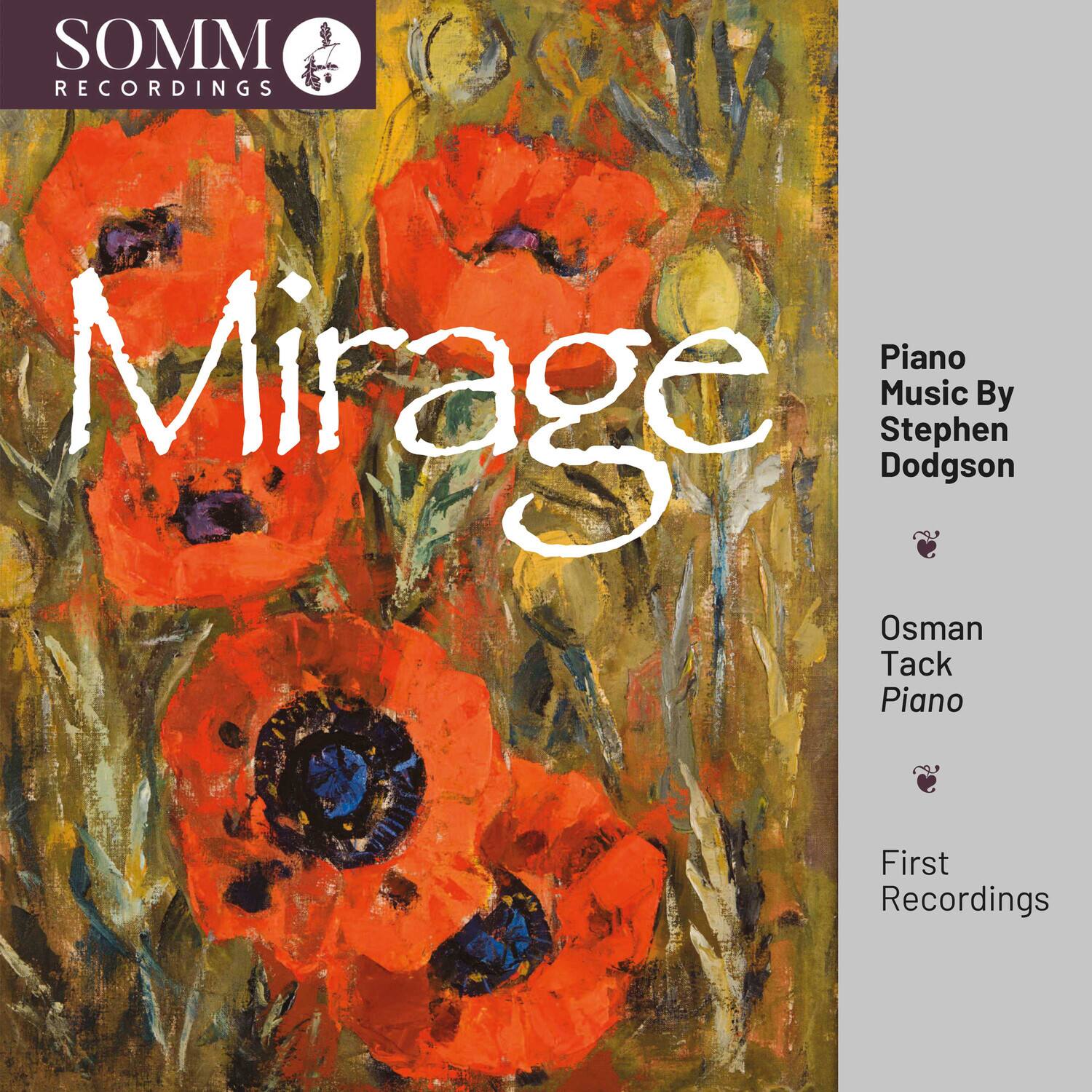 Osman Tack - Dodgson: Mirage - Piano Music   - COMPACT DISCS [CD]