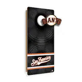 Fan Creations - San Francisco Giants Wall Hanging Cornhole Board - Multicolor