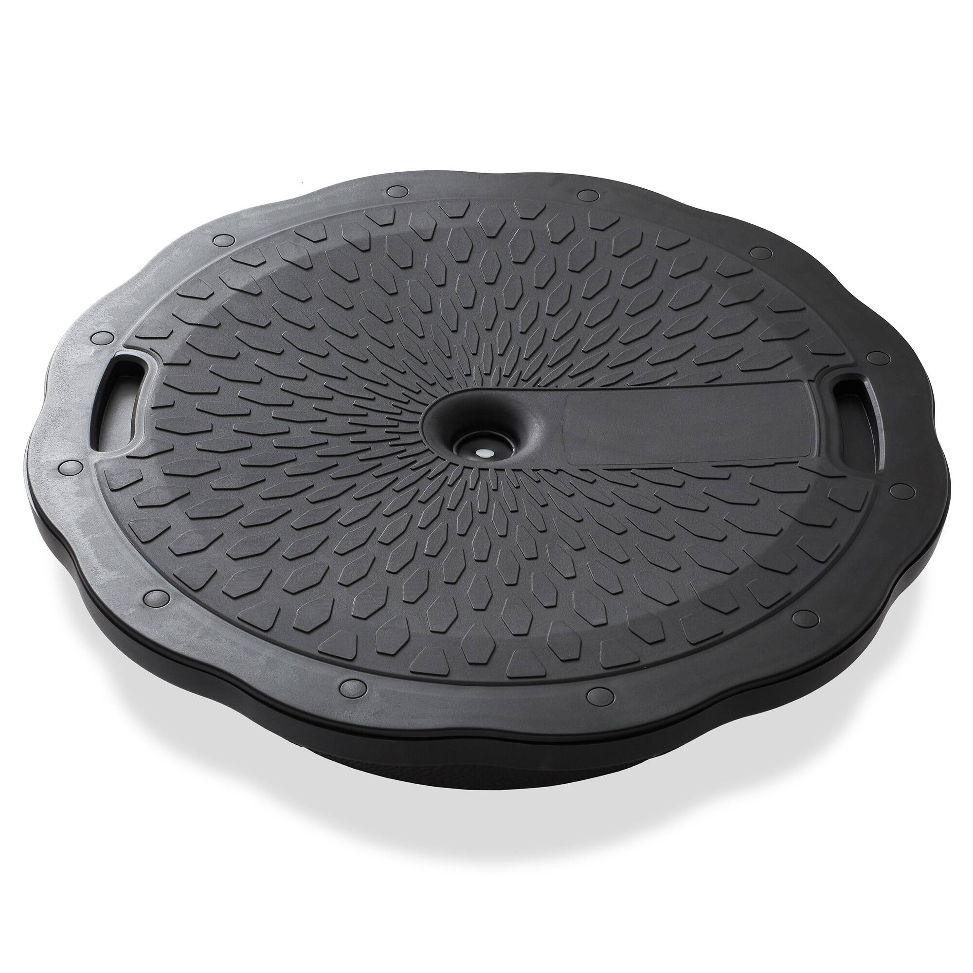 Alt View 3. Philosophy Gym - Half Balance Ball Exercise Trainer - Half Yoga Ball Trainer with Pump - Black.