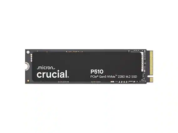 Micron Crucial P510 PCIe Gen5 NVMe 2280 M.2 SSD