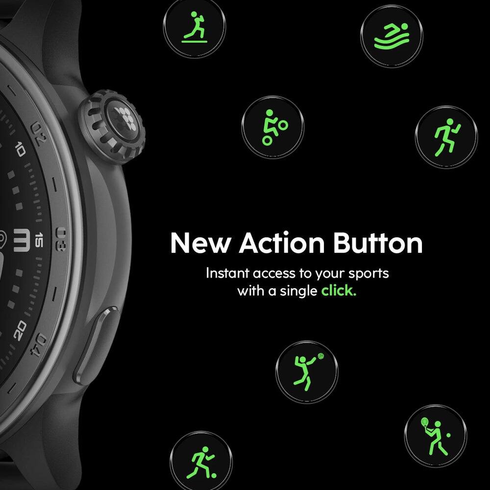 New Action Button  
Instant access to your sports with a single click.
