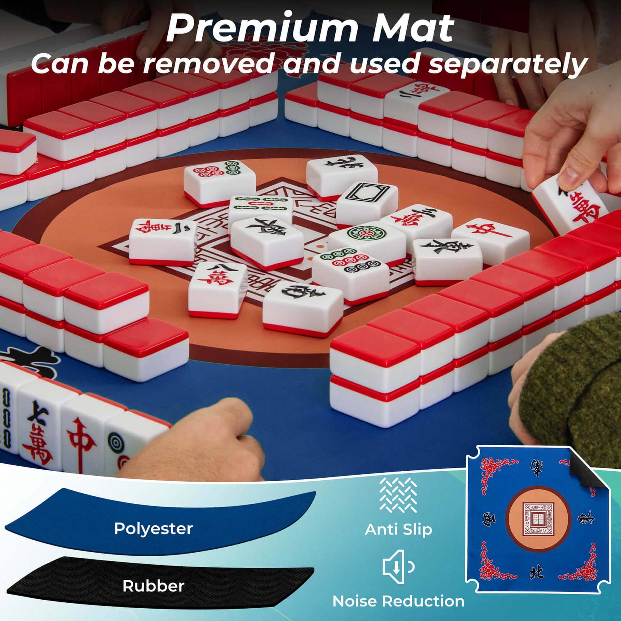 Premium Mat  
Can be removed and used separately  

Polyester  
Rubber  
Anti Slip  
Noise Reduction